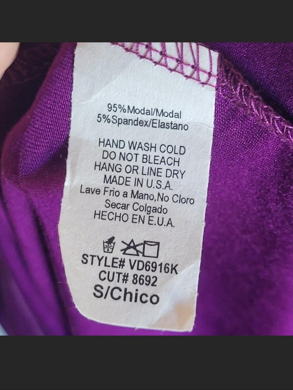 New with tags Purple maxi dress by pink blush Brand: pink blush - Picture 6 of 6